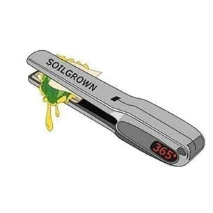 A popular extraction method involves a hair straightener, for example.