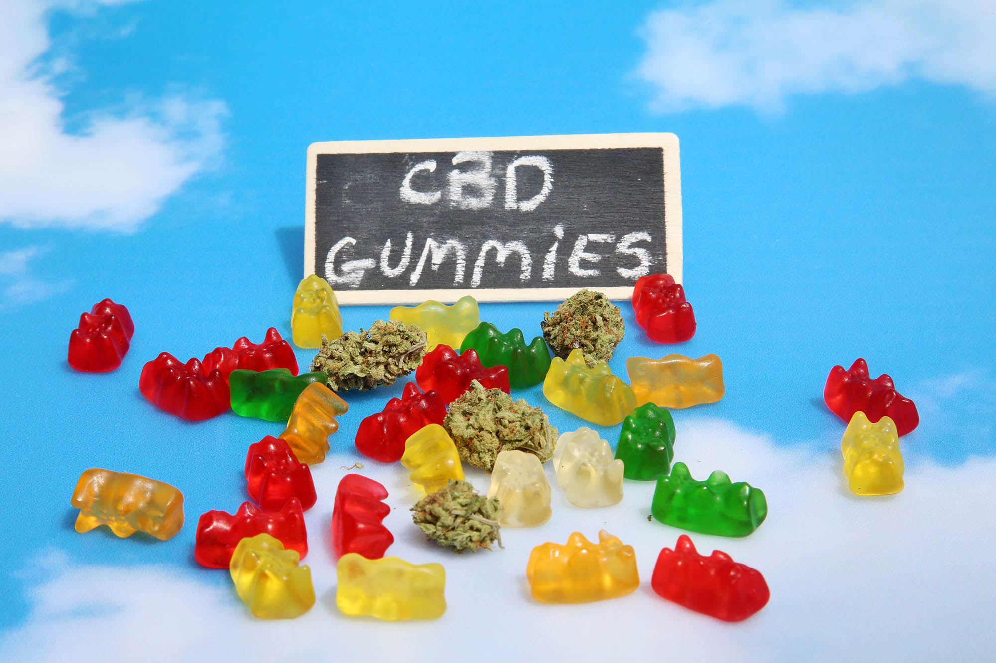 Marijuana,Edibles.,Cannabis,Edibles.,Thc,Infused,Gummy,Bears.,Cbd,Infused